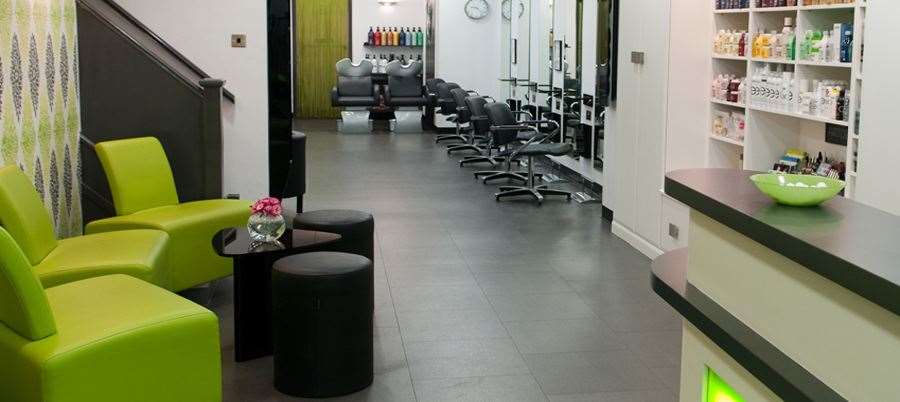 How the salon looked at the beginning of this decade