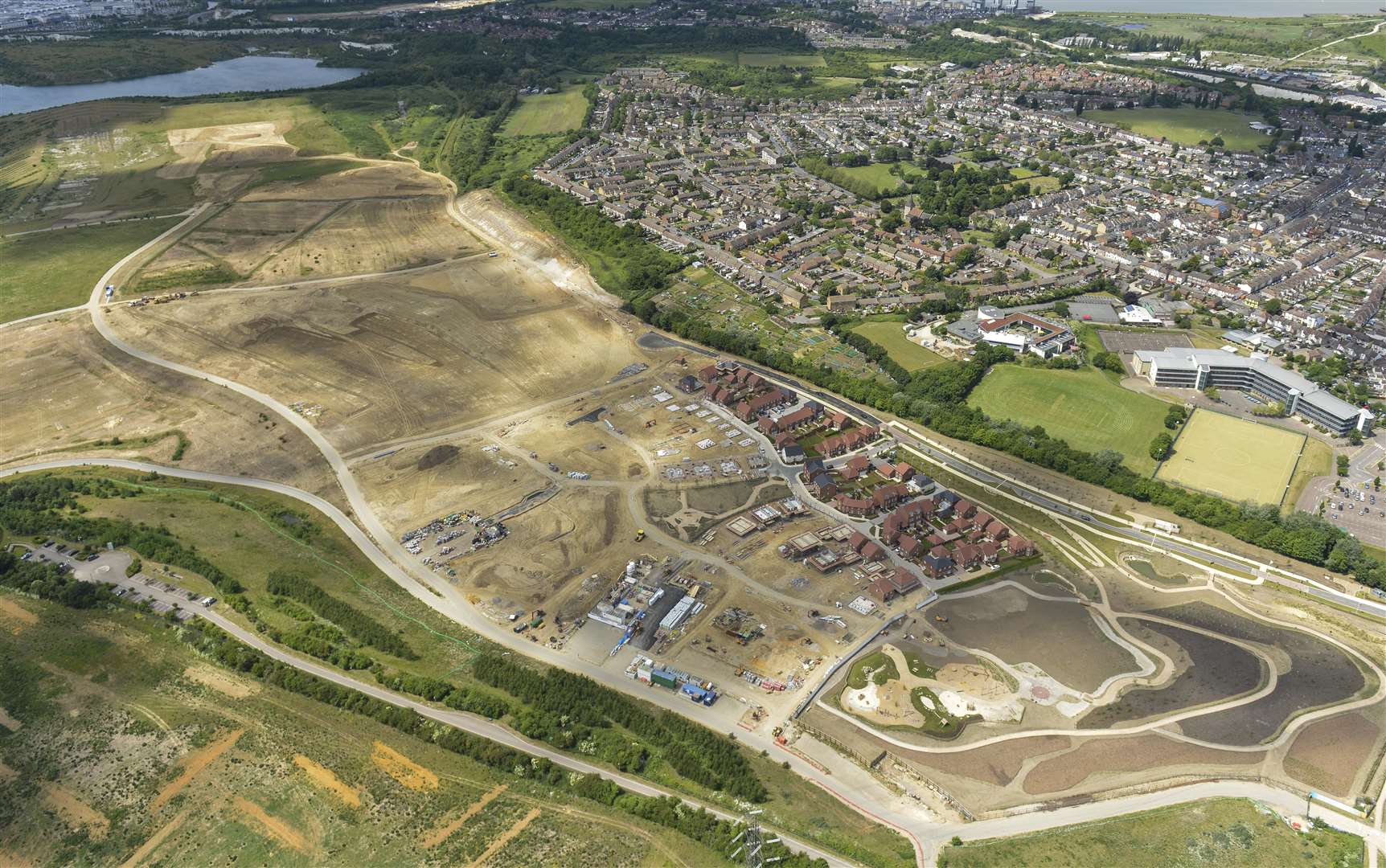 The Eastern Quarry at Ebbsfleet Garden City