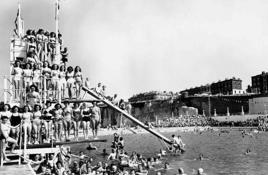 The pool at the Lido was hugely popular. Picture: MargateLocalHistory.co.uk