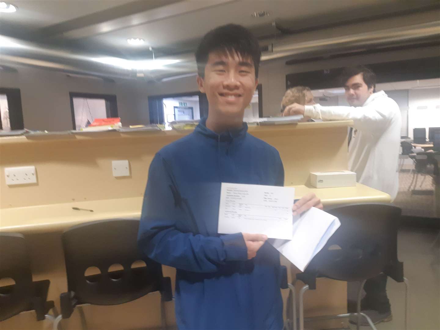 Eason Lam, from Thomas Aveling, who is going to study chemical engineering at Bath after his A-level results (15276152)