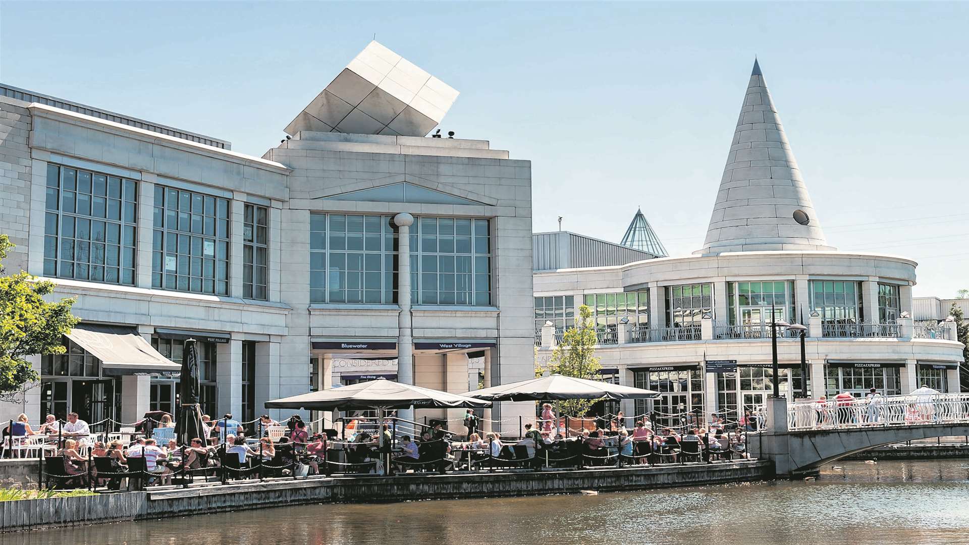 Bluewater shopping centre in Greenhithe