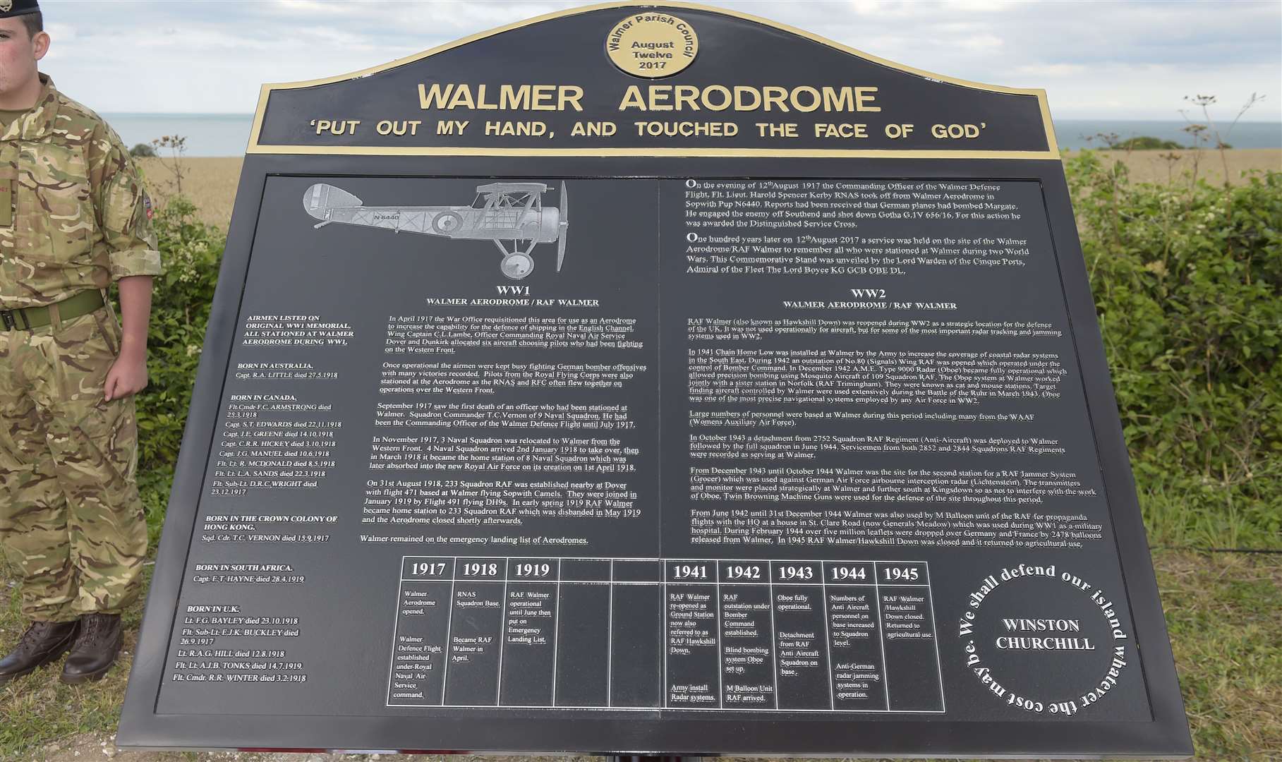 Site of the former Walmer airfield Picture: Tony Flashman