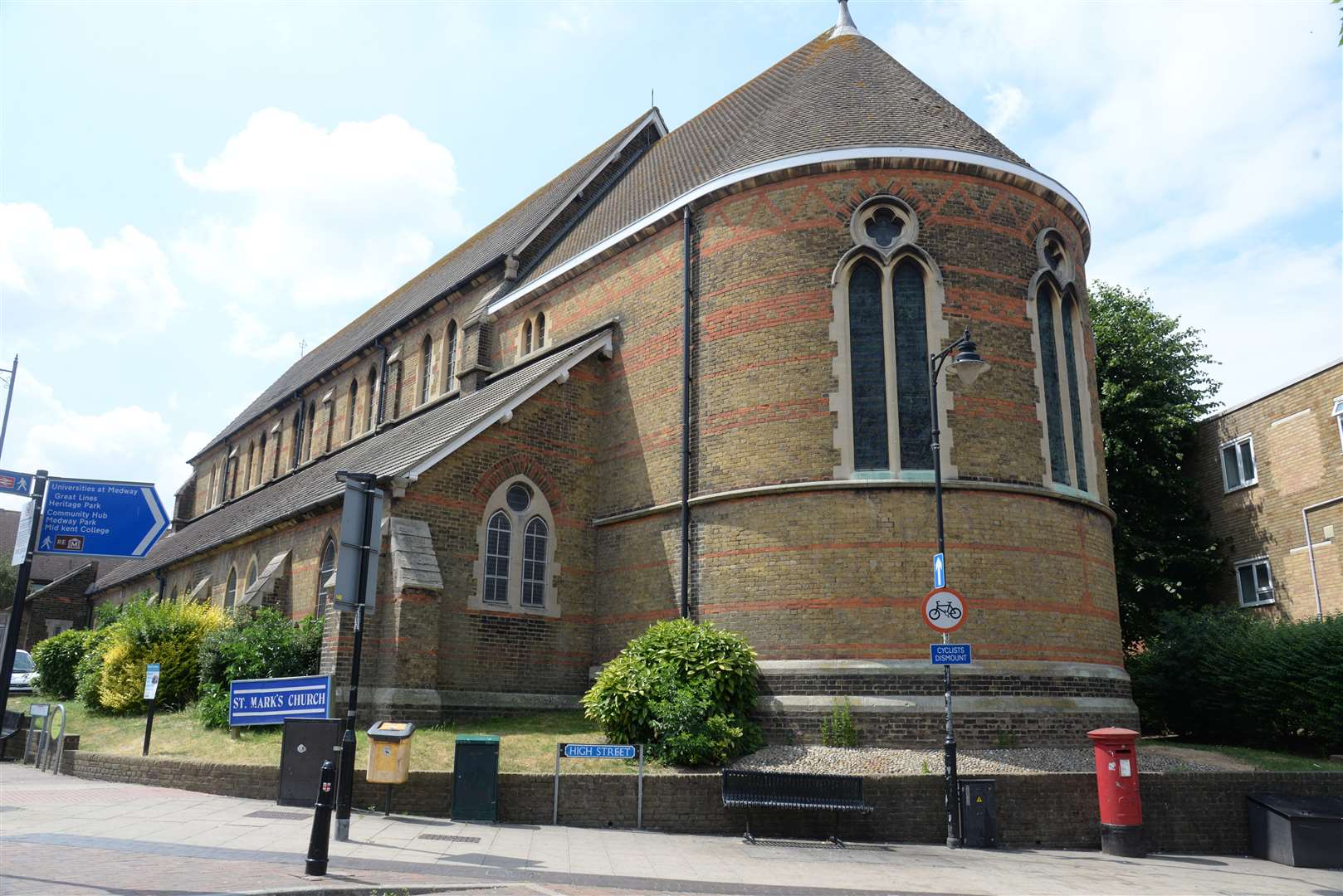 St Mark's Church in Gillingham. Picture: Chris Davey