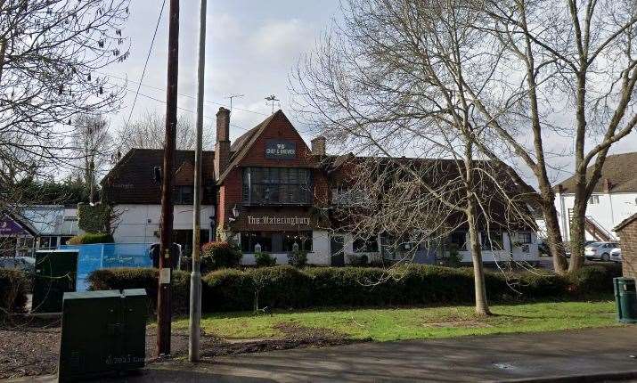 The Wateringbury in Tonbridge Road, Wateringbury to undergo a six-figure refurb. Picture: Google Street View