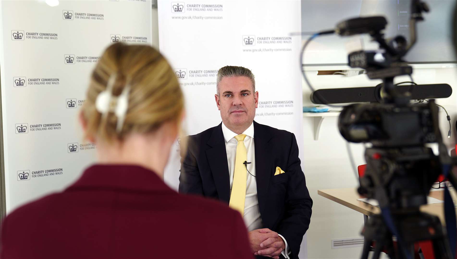 Charity Commission chief executive David Holdsworth speaking to the PA news agency in Liverpool, ahead of the publication of the report (Peter Byrne/PA)