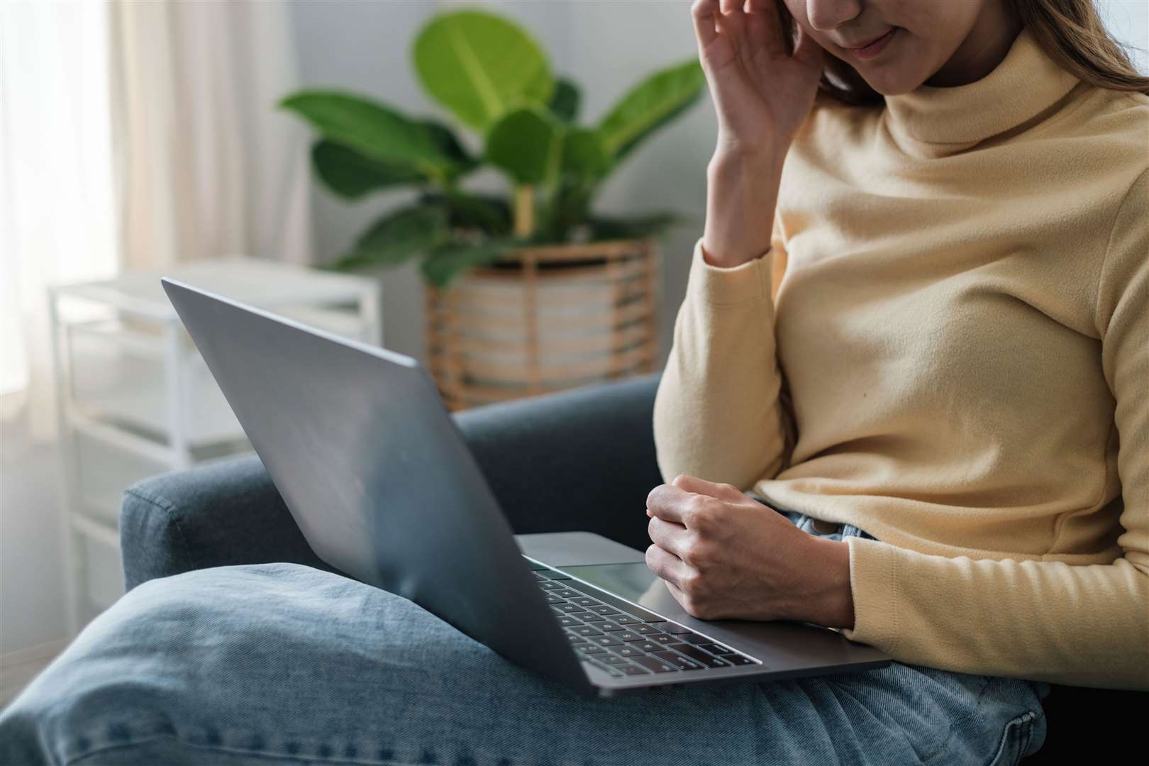 Working from home following the Covid pandemic has brought fresh worries for some employees (Alamy/PA)