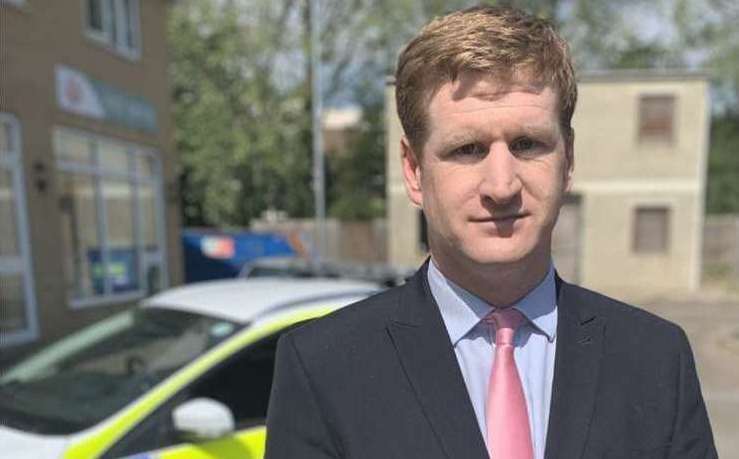 Matthew Scott, Kent's Police and Crime Commissioner, says a new policing model is being rolled out