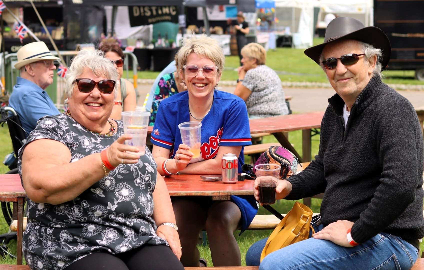 Cheers! Picture: Rachel Evans