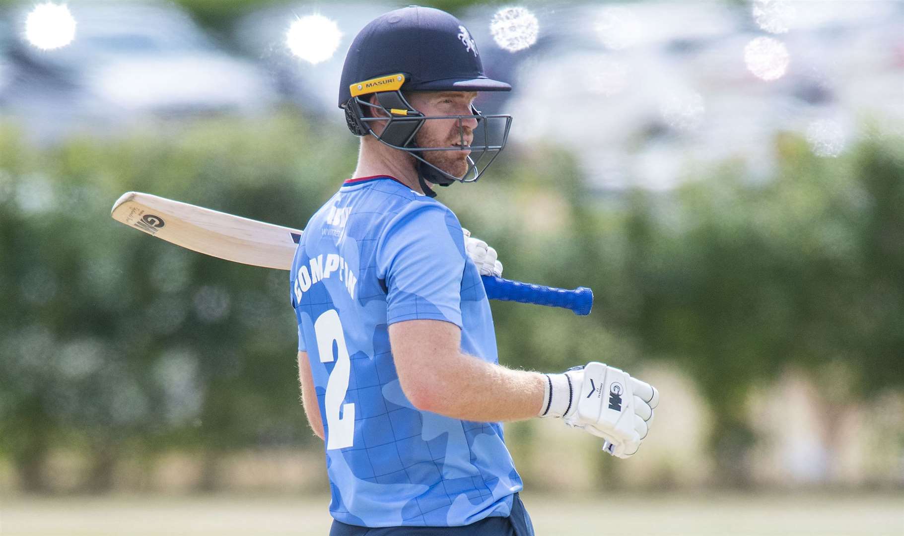 Kent's Ben Compton - won three awards at their end-of-season presentation night. Picture: Mark Westley