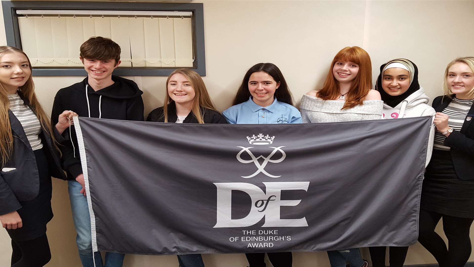 Members of the Medway Duke of Edinburgh Award Youth Panel