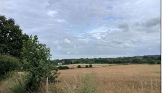 A view from the Cinder Path across the would-be development site