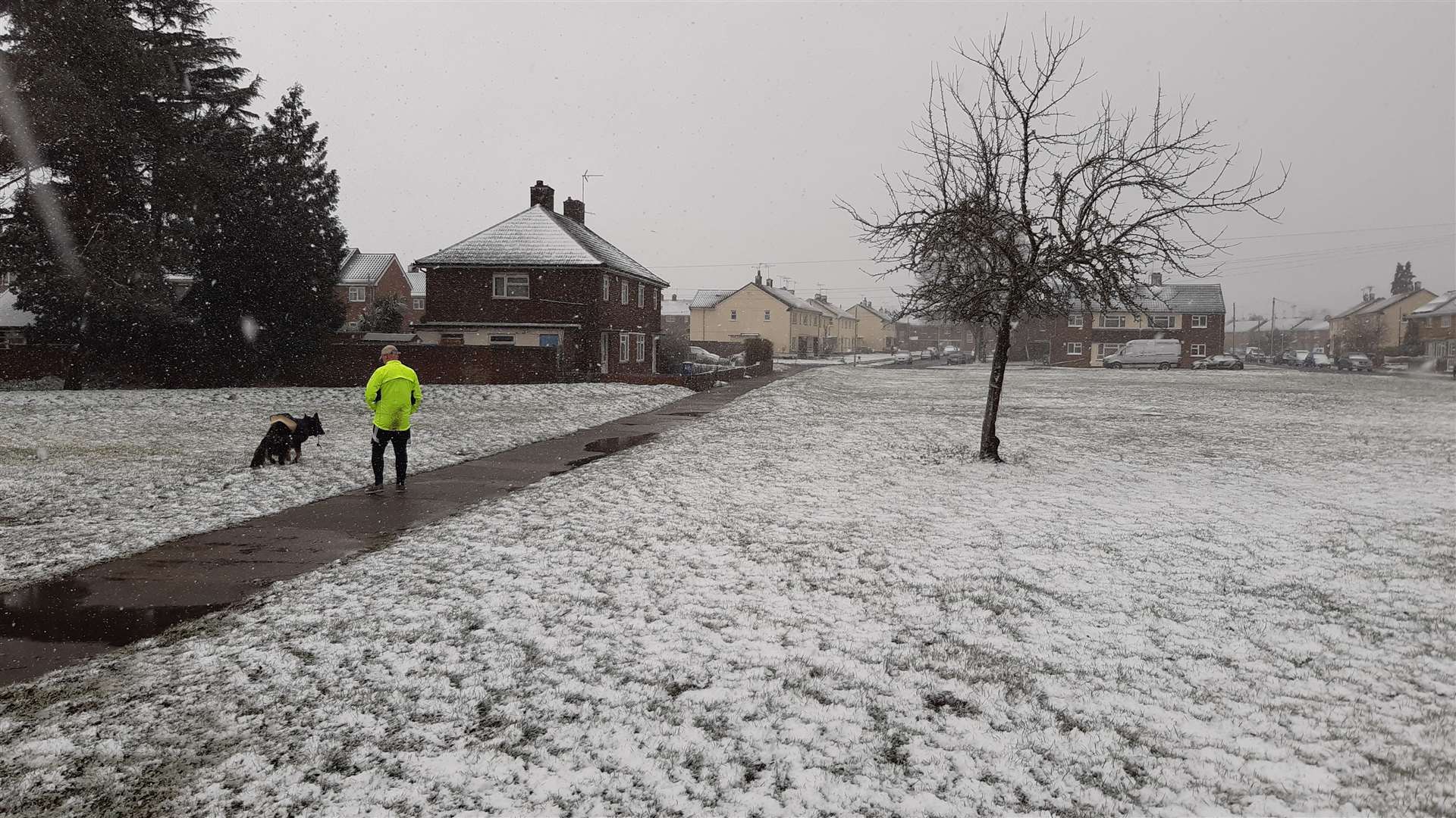 Snow in Kent as Met Office forecast heavy snowfall across South East