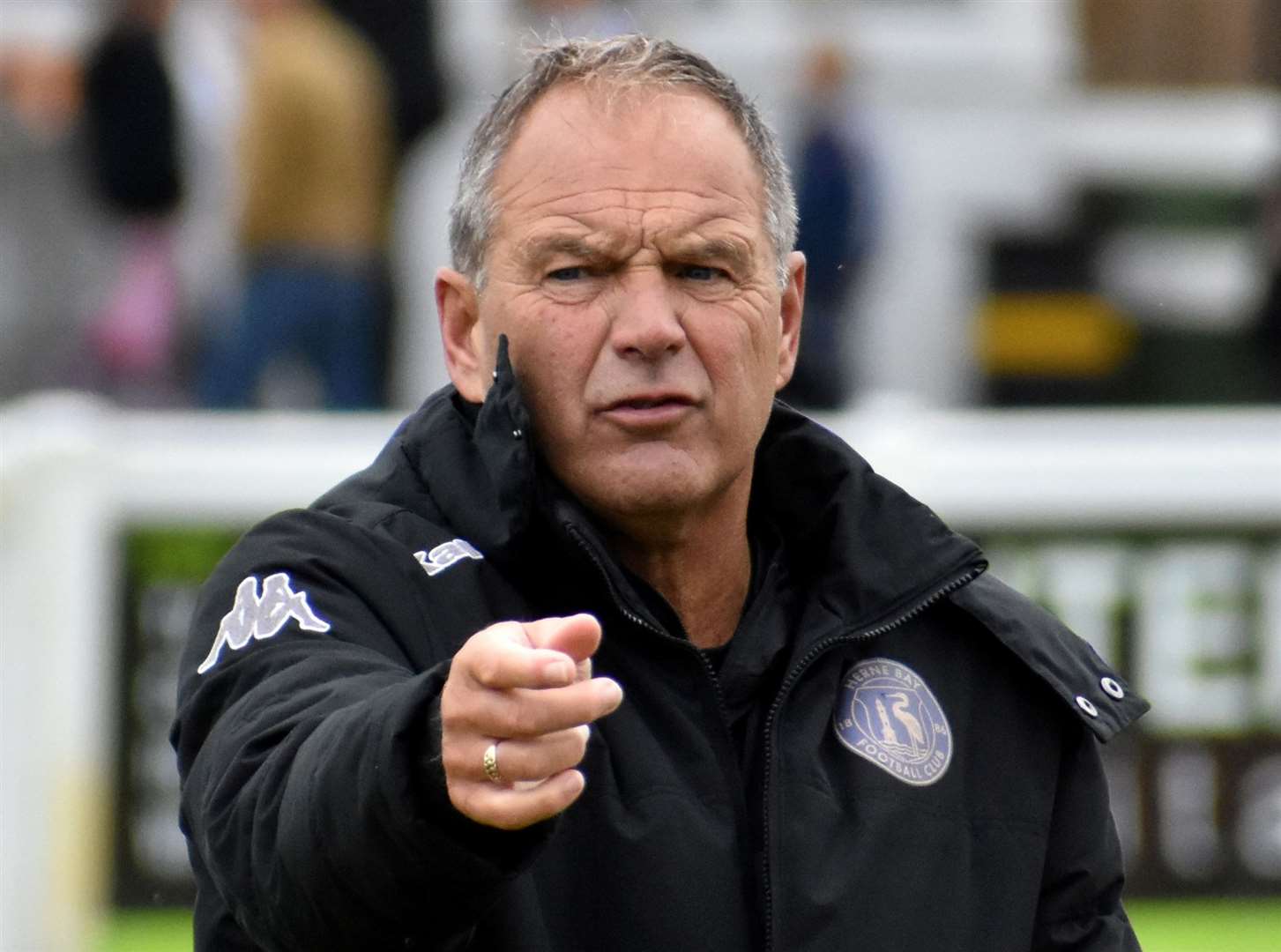 Herne Bay manager Steve Lovell. Picture: Randolph File