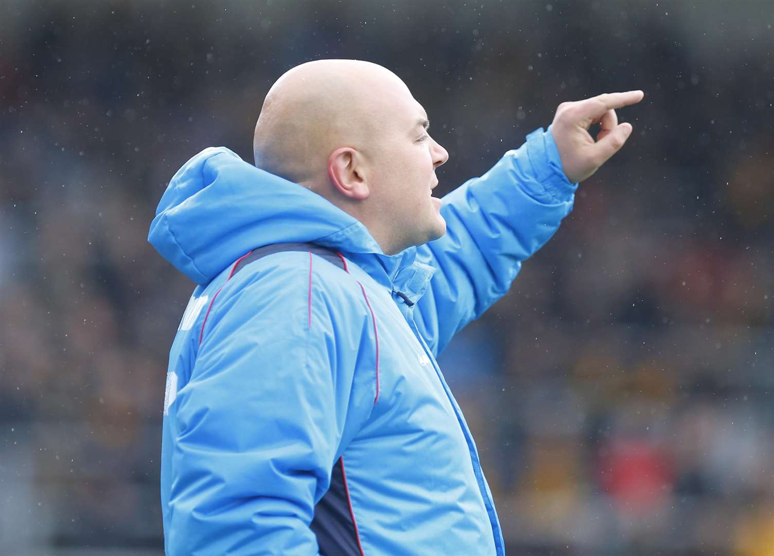 Maidstone caretaker manager Tristan Lewis Picture: Andy Jones