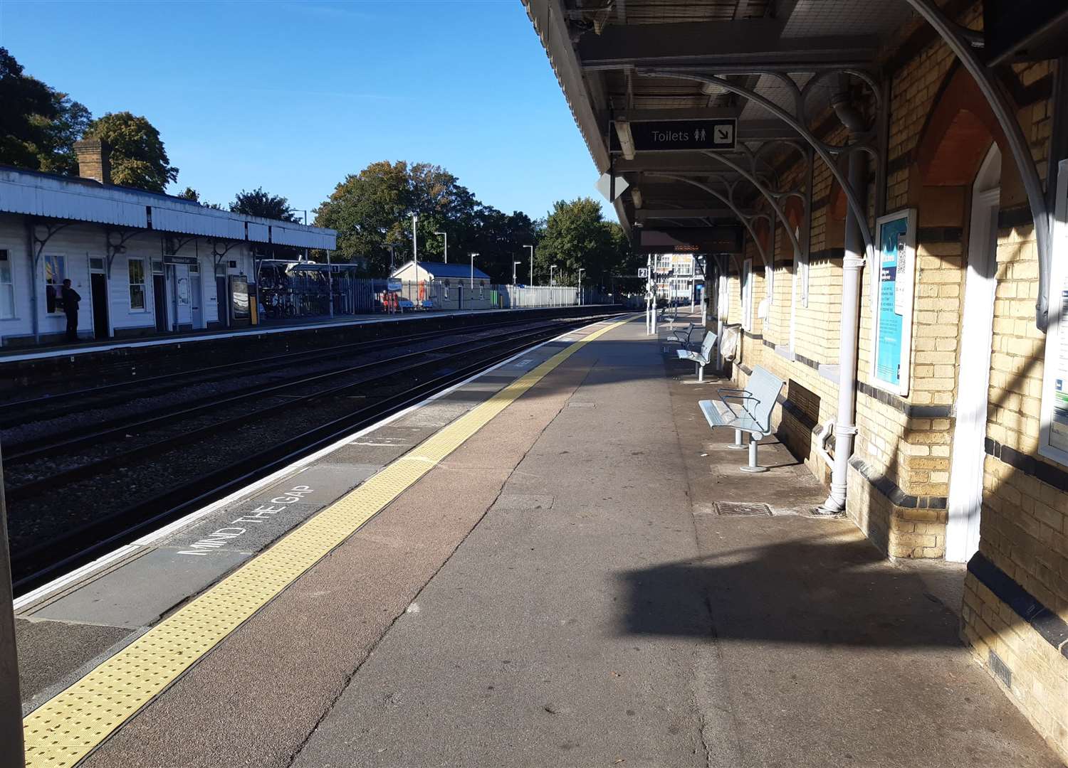 Stations are set to be deserted as rail workers walk out