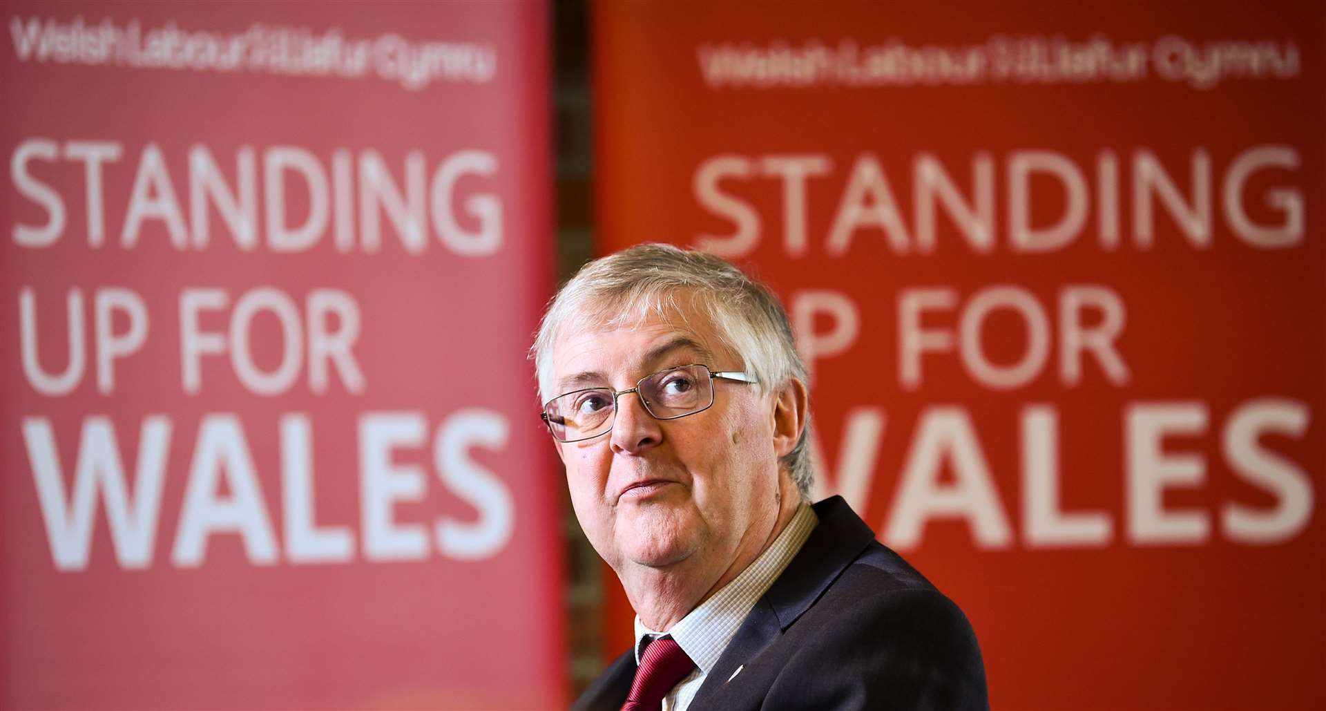 Mark Drakeford said a spike in the Wrexham area is under control (Ben Birchall/PA)