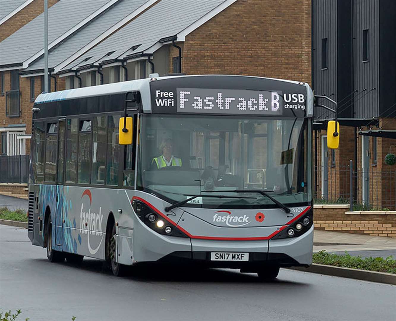 An example of a Fastrack bus. Picture: Go Ahead