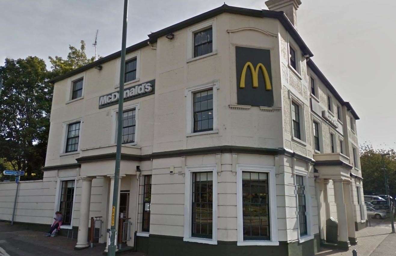 McDonald's in London Road, Greenhithe. Picture: Google