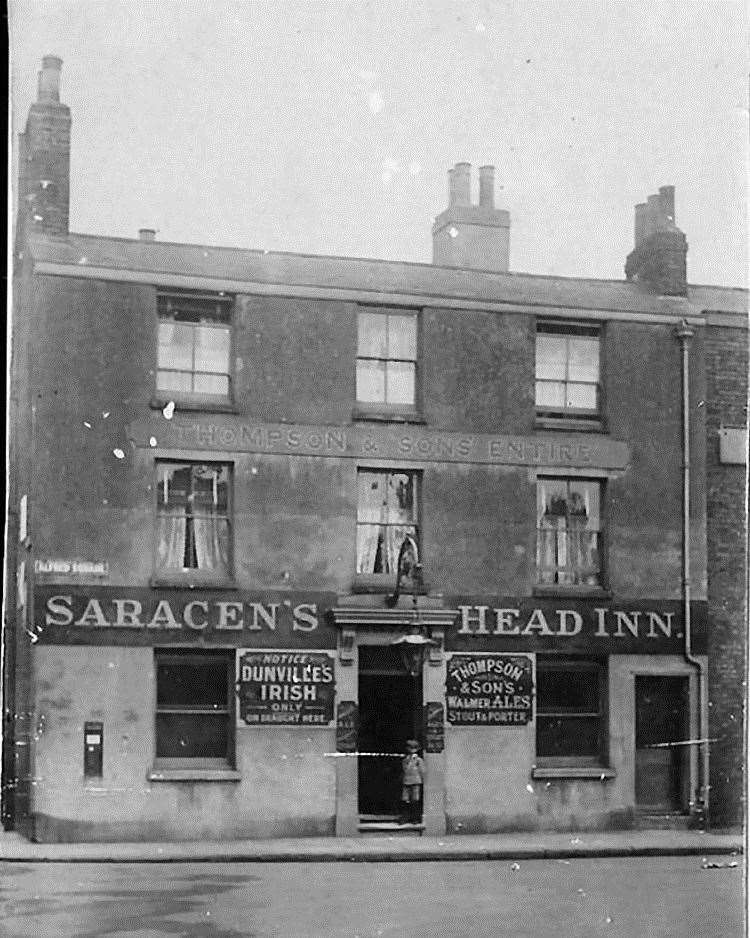 An undated file picture of the Saracens Head in Deal. Picture supplied by Paul Skelton/dover-kent.com