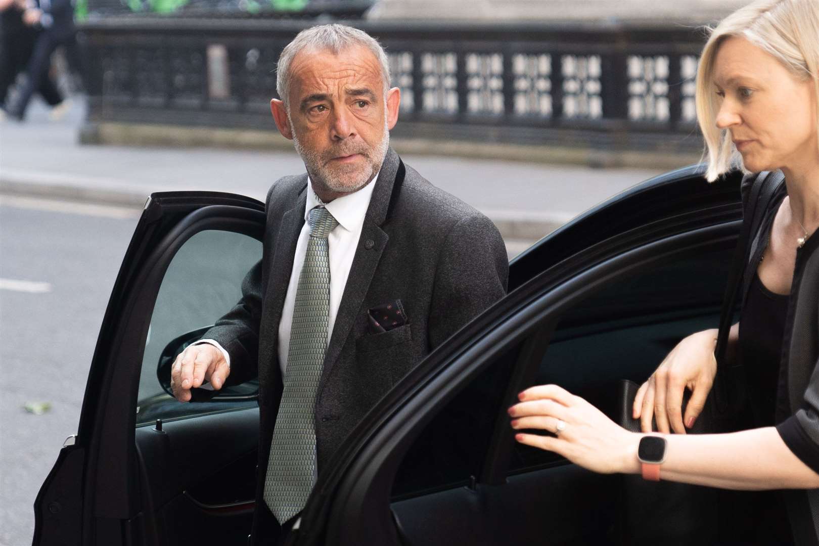 Michael Turner, known professionally as Michael Le Vell, at the High Court (James Manning/PA)