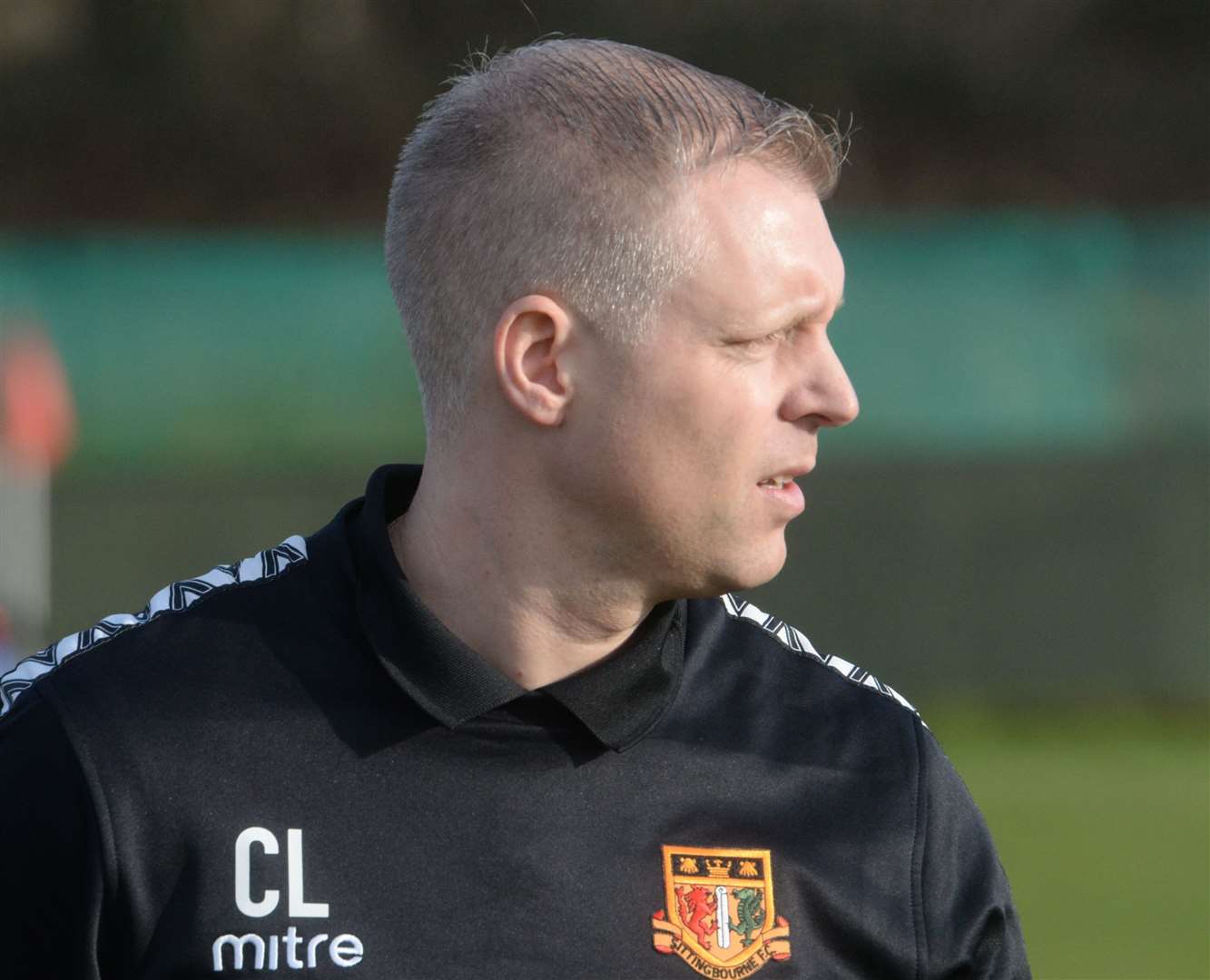 Sittingbourne manager Chris Lynch Picture: Chris Davey