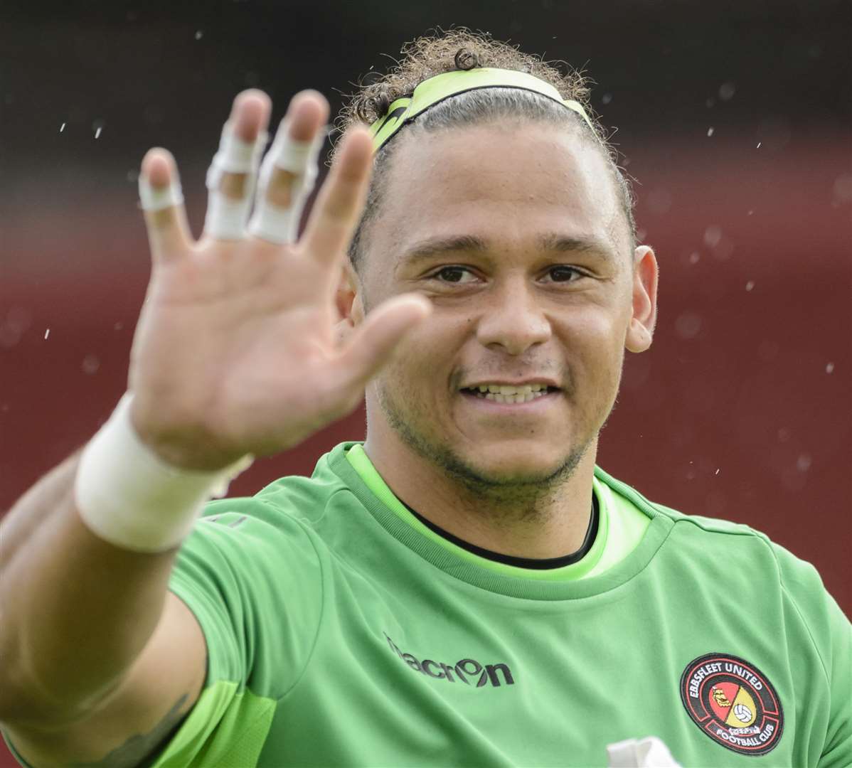 Ebbsfleet goalkeeper Nathan Ashmore Picture: Andy Payton