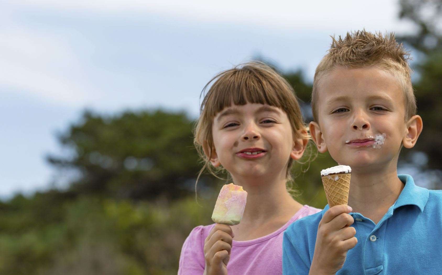 There's ice cream on offer at Solley's