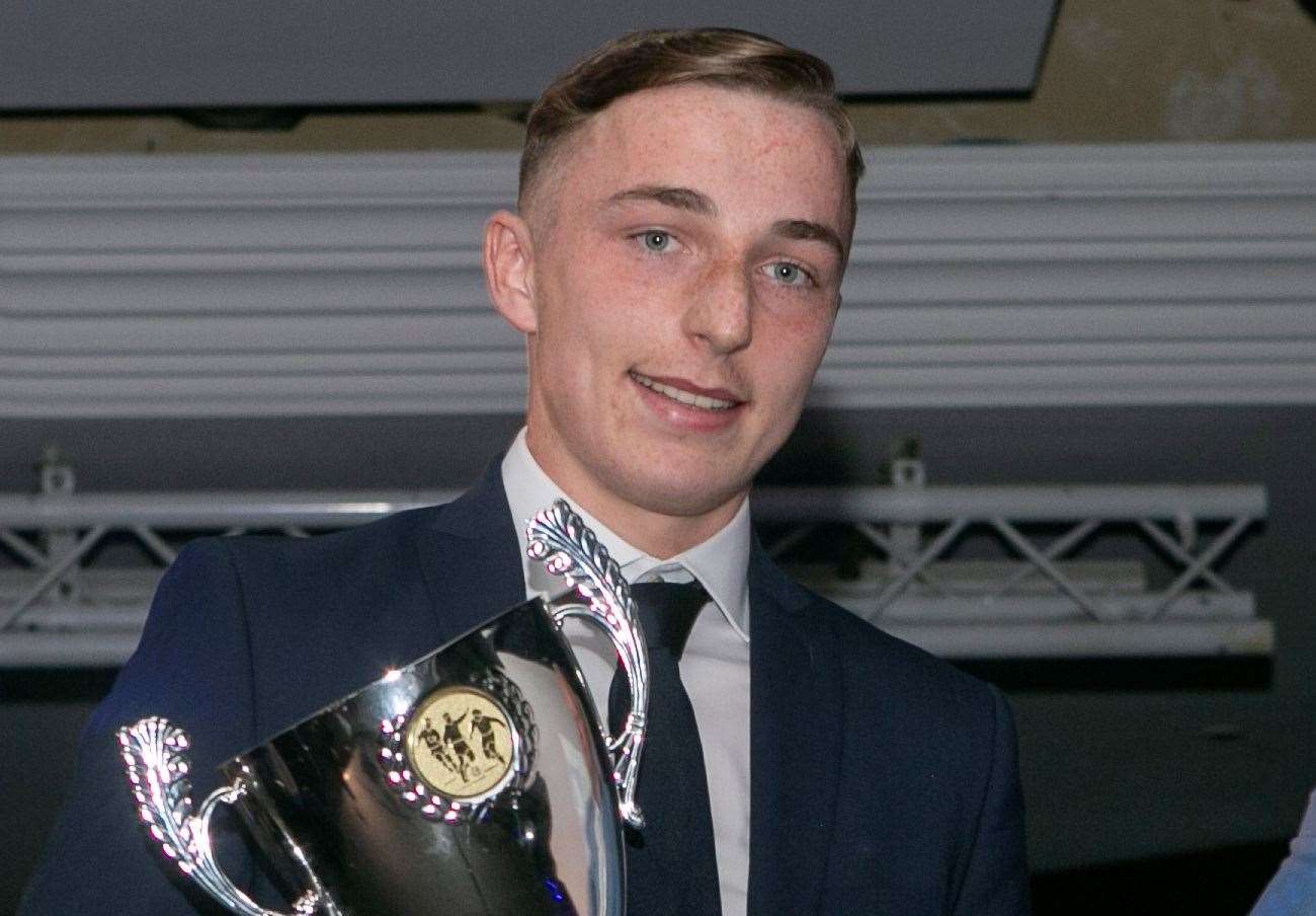 Gillingham's academy player-of-the-year Stan Skipper is now a professional at the club Picture: @Julian_KPI