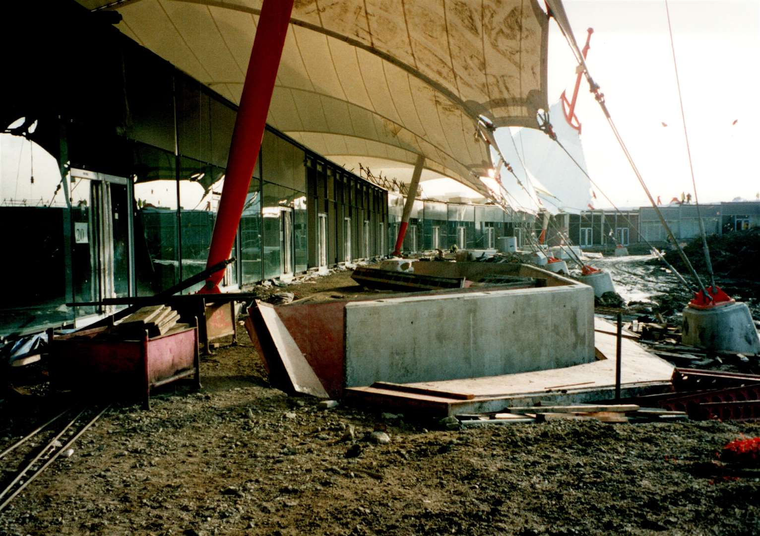 Plans for the centre were first revealed in July 1991. Picture: Steve Salter