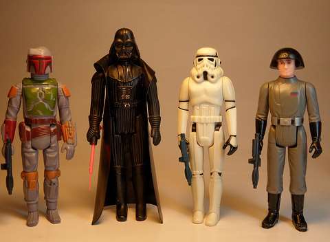 Star Wars figures will be on display in Canterbury