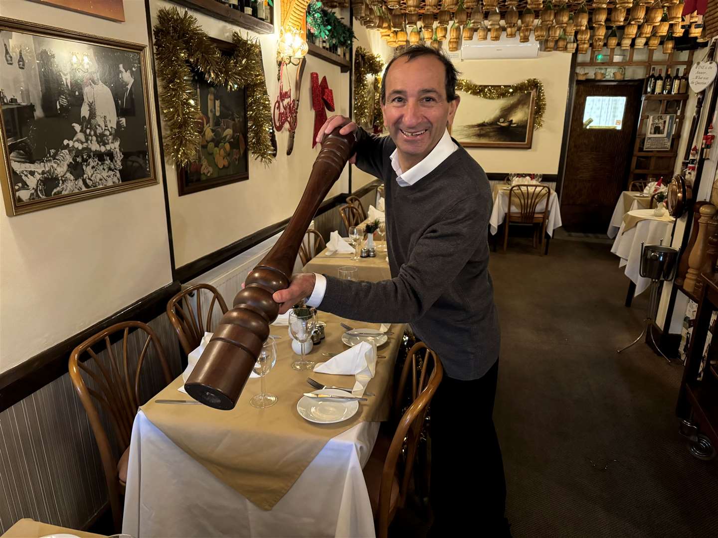 Angelo Borrello followed in his father's footsteps at Dino's restaurant