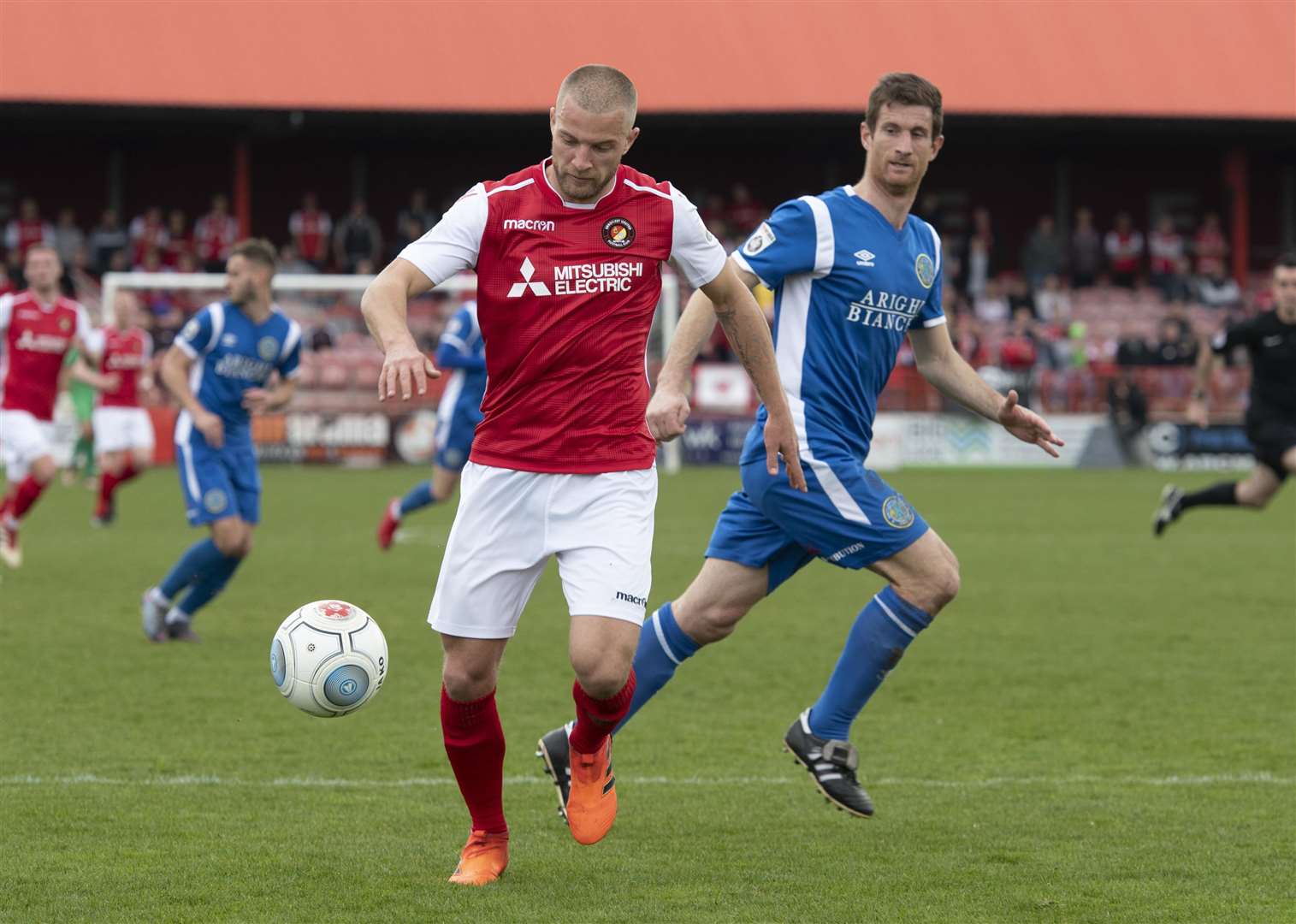 Luke Coulson is a likely starter for Ebbsfleet at Aldershot Picture: Andy Payton