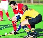 Chris Pierce in action for Ashford against Henley