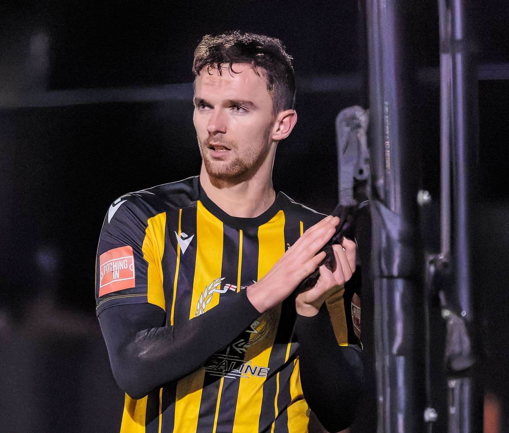 Prolific Folkestone forward Dan Smith - claimed a hat-trick against former club Bognor Regis in their 4-1 weekend win. Picture: Helen Cooper