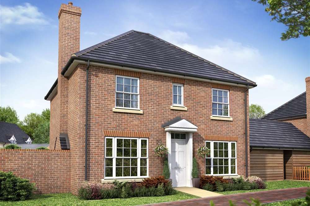 Ward Homes' new property at Sholden Fields, Deal.