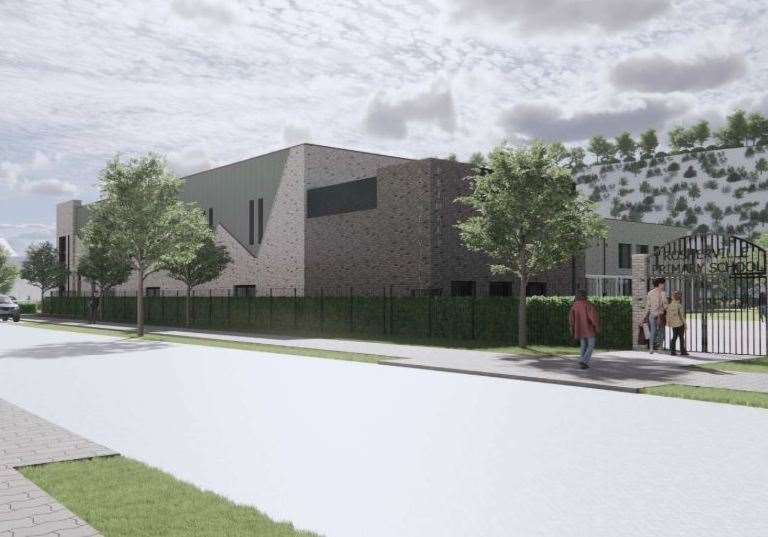 Plans to expand The Rosherville Church of England Academy in Northfleet, creating 280 additional school places, have advanced. Photo: Keepmoat