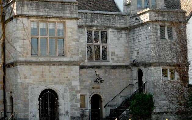 The inquest was held at Archbishop's Palace, Maidstone