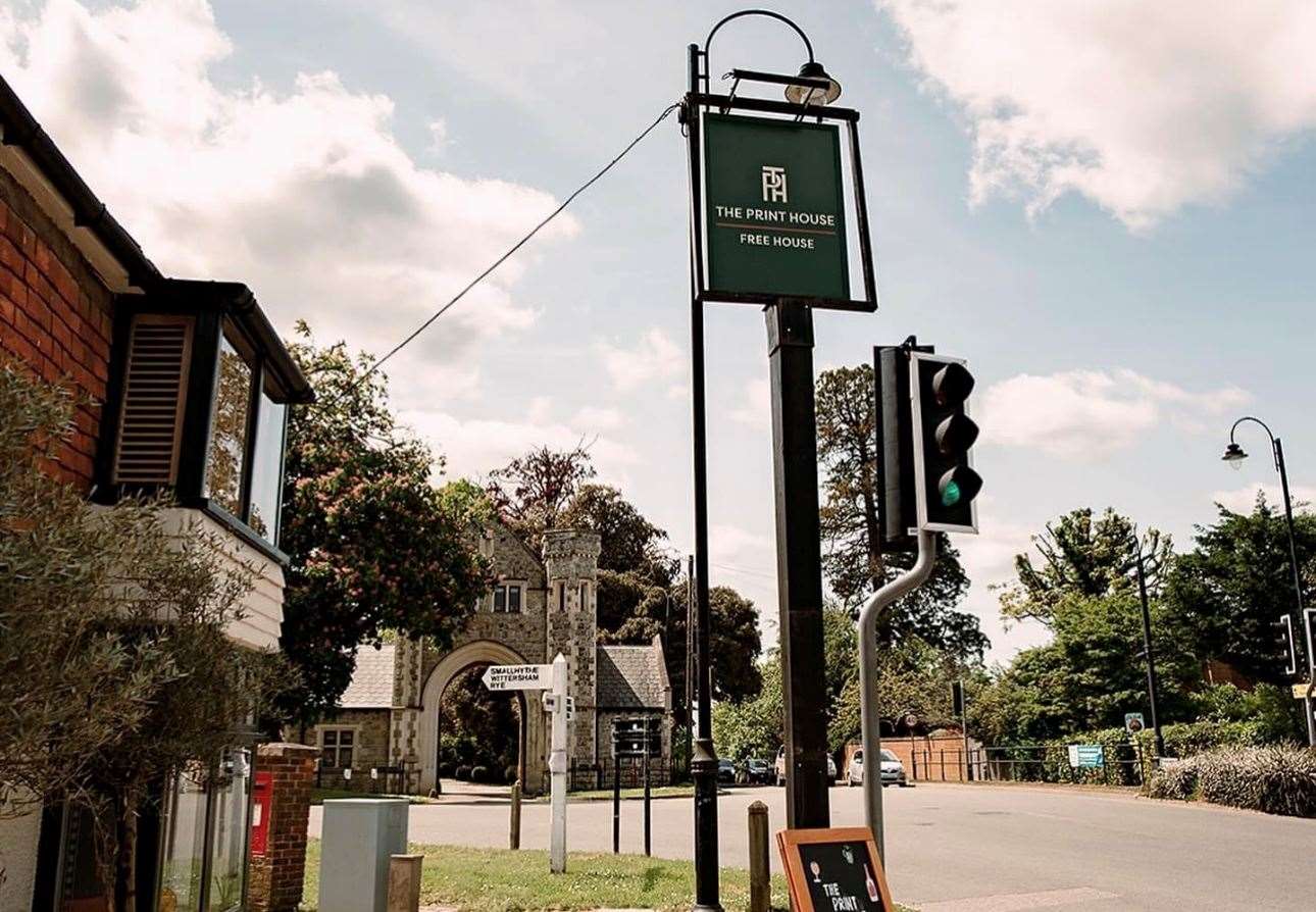 The Print House Inn is in West Cross, Tenterden. Picture: The Print House Inn