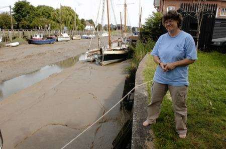 Cindy Parker, whose car ended up in Faversham Creek