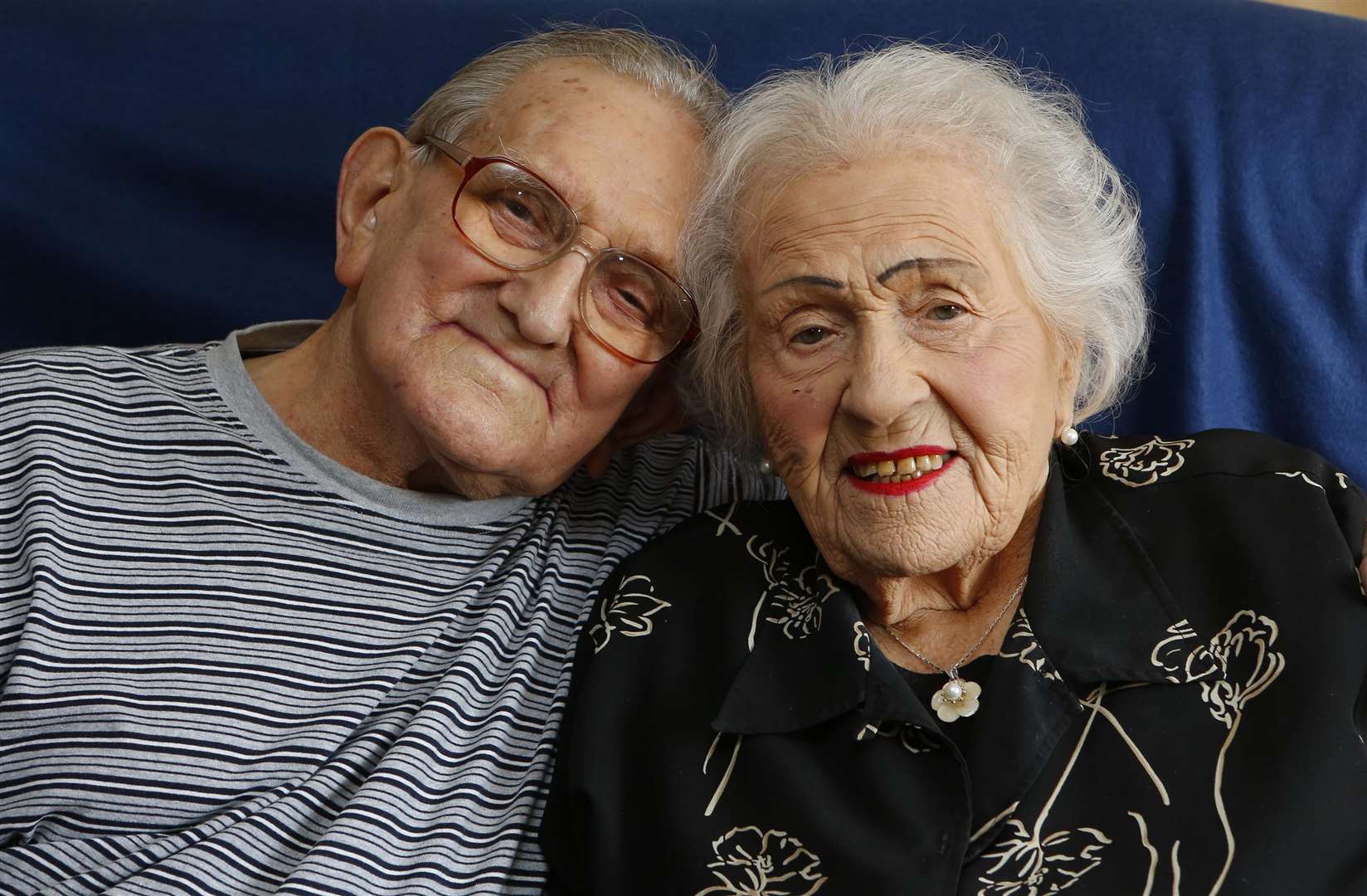 James and Vera Brown, 94 and 95, are celebrating their 70th wedding anniversary