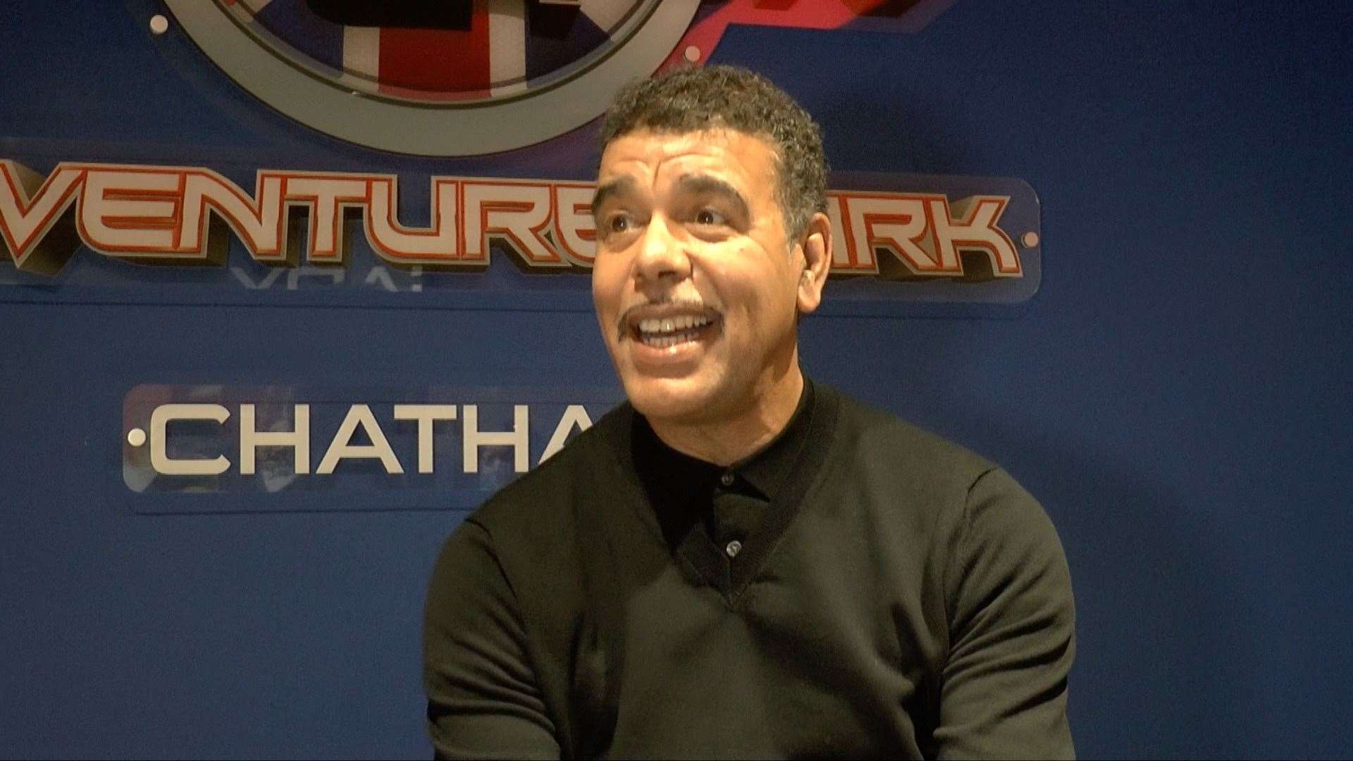 Chris Kamara opened the first session