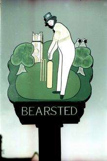 Bearsted sign