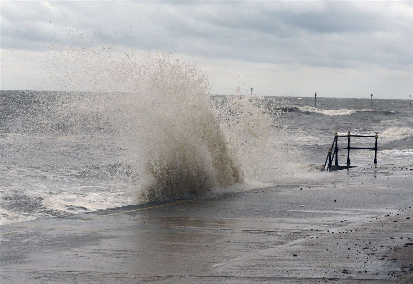 There could be flooding along the coast as well as rivers