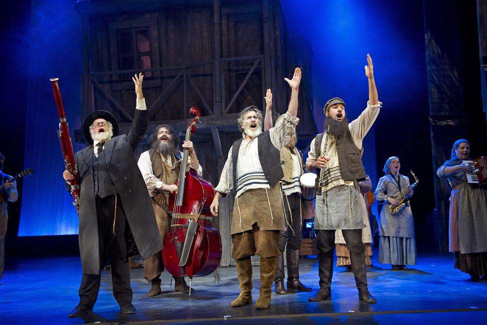 The cast of Fiddler on the Roof