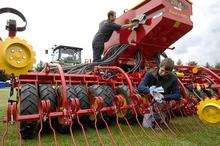 Preparations for the County Show at the Kent Showground in Detling