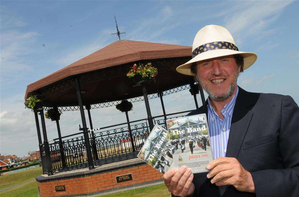 John Perkins at the memorial bandstand