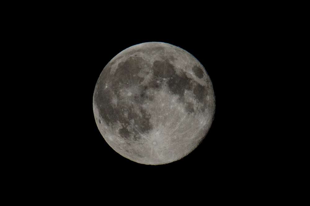 Supermoon of June 2013 photographed by Christine Sanderson in Halling