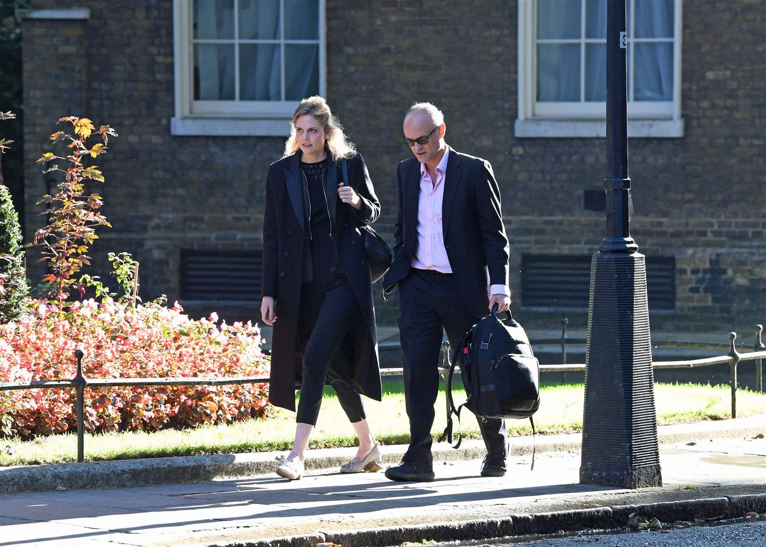 Dominic Cummings was smartly dressed when he arrived in Downing Street on Tuesday (Stefan Rousseau/PA)