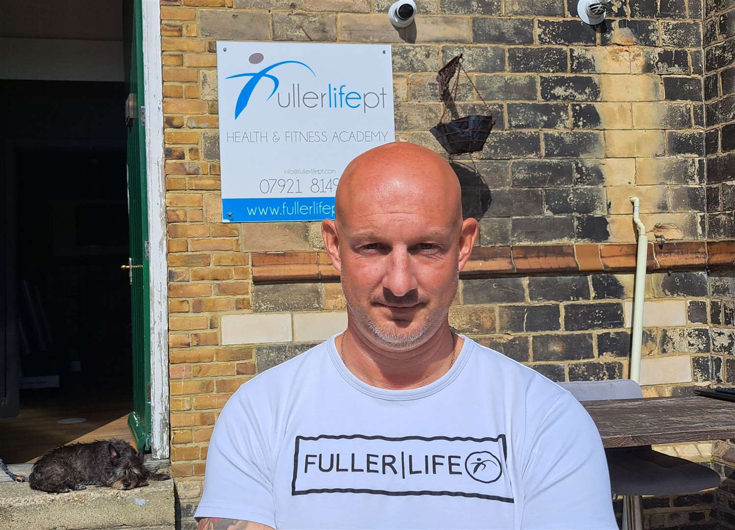 Darren Fuller of the Fuller Life gym at Elizabeth Street, Dover