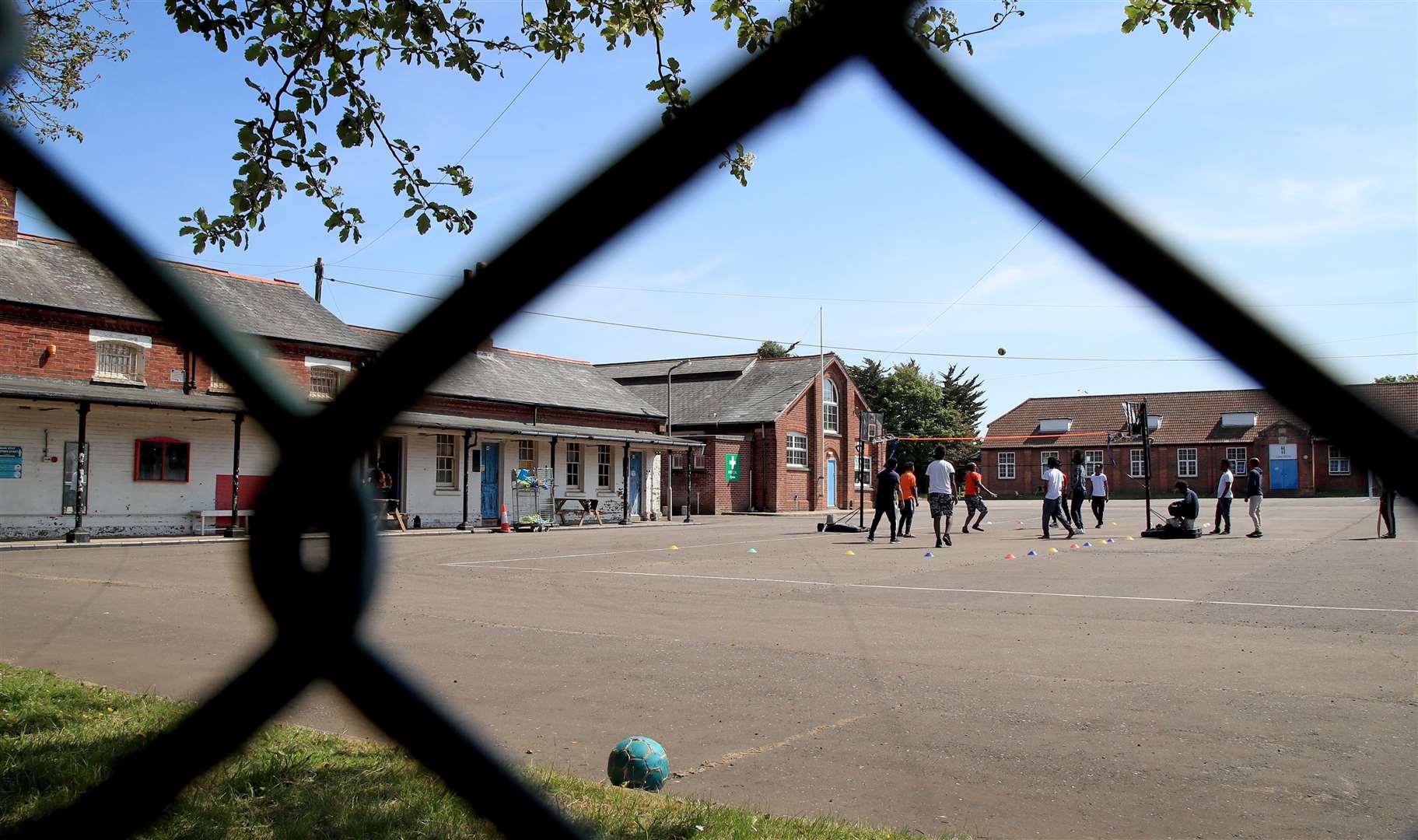 Napier Barracks in Folkestone, Kent (Gareth Fuller/PA)